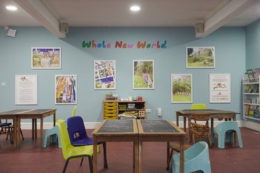 The large studio at Broadway Gallery