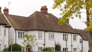 A row of houses in Letchworth