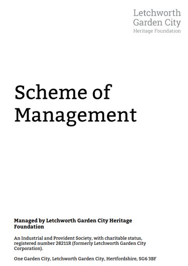Scheme of management document thumbnail