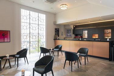 The upstairs bar and seating area at Broadway Cinema & Theatre