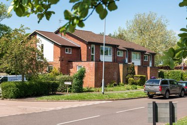 Letchworth homes on a street corner