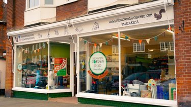 The exterior of Letchworth Garden Shed