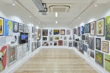 Artwork from the Letchworth Open exhibition at Broadway Gallery